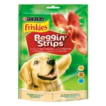 Állateledel jutalomfalat PURINA Friskies Beggin` Strips kutyáknak bacon 120 g