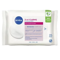 Arctisztító kendő NIVEA száraz/érzékeny bőrre 25 db