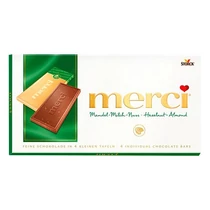 Csokoládé MERCI Mandulás-Mogyorós 100 g