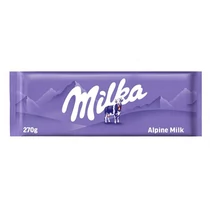Csokoládé MILKA Alpesi tejcsokoládés 250 g