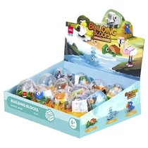 Építőjáték tojásban DELI Állatok