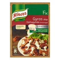 Ételalap KNORR Fix Gyros fokhagymás dresszinggel 40 g