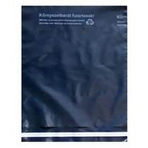 Futártasak biztonsági ragasztócsíkkal környezetbarát 35x45cm 50 mikron 100 darabos