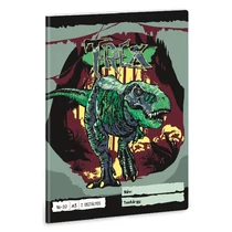 Füzet vonalas ARS UNA A/5 32 lapos 16-32 2.osztályos T-Rex