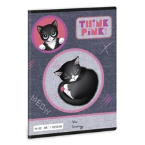 Füzet vonalas ARS UNA A/5 32 lapos 14-32 1.osztályos Think Pink 5519