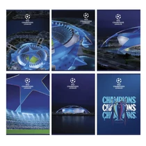 Füzet vonalas CHAMPIONS LEAGUE A/5 54 lapos margóval