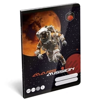 Füzet vonalas LIZZYSULI A/5 32 lapos 16-32 2.osztályos Mars Mission