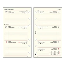 Gyűrűs kalendárium betét SATURNUS M311 heti sárga lapos 2026.