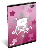 Leckefüzet LIZZYSULI A/5 40 lapos Kittok Stars Purrfect