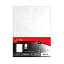 Lefűzhető genotherm OPTIMA A/4 60 mikron víztiszta 50 darabos