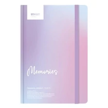 Notesz vonalas STREET Dictionary Memories A/5 96 lapos gumis keményfedelű