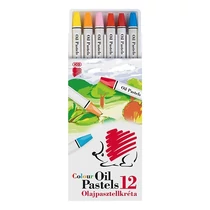 Olajpasztell ICO Süni színes 12 darabos
