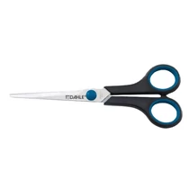 Olló irodai DAHLE 54407 gumifogós 18cm fekete