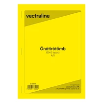 Önátírótömb VECTRALINE A/5 álló 50x2 lapos