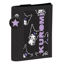 Pénztárca Kuromi fekete