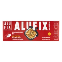 Sütőpapír forró levegős sütőhöz ALUFIX 26cm 30 darabos