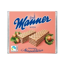 Töltött ostya MANNER mogyorós 75 g