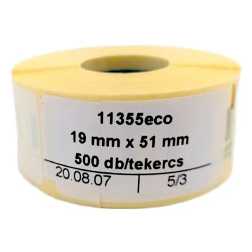 Etikett DYMO Label Writer 19x51 mm 500 db/tekercs