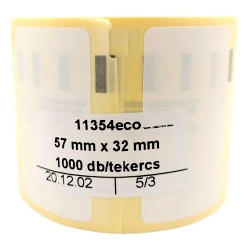 Etikett DYMO Label Writer 32x57 mm 1000 db/tekercs