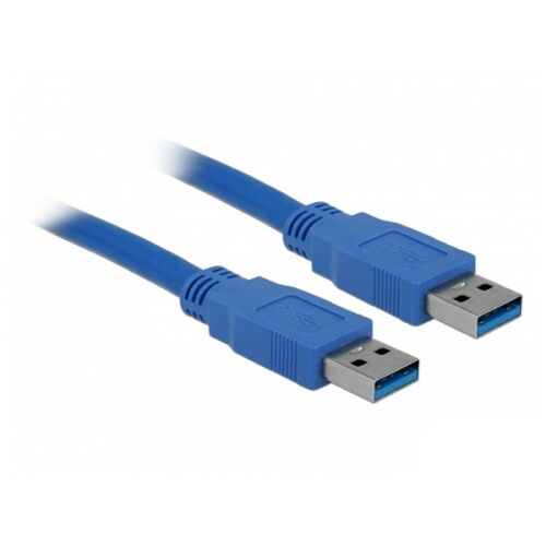 Adatkábel DELOCK 3.0 USB A/USB A 1,5m kék