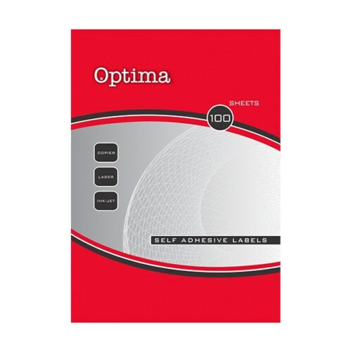 Etikett OPTIMA 32089 70x36mm 2400 címke/doboz 100 ív/doboz