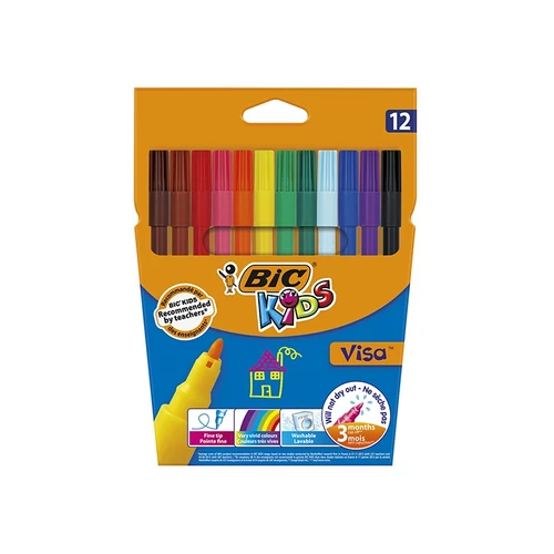 Filctoll BIC Kids Visa 880 12db-os készlet