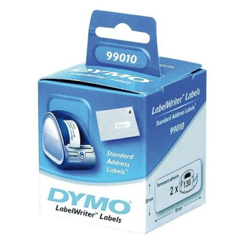 Etikett DYMO Label Writer 28x89 mm 130 db/tekercs fehér