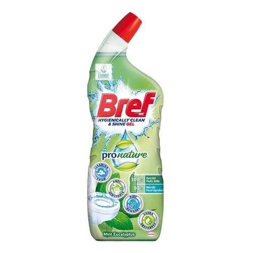 Toalett fertőtlenítő gél BREF ProNature Mint 700ml