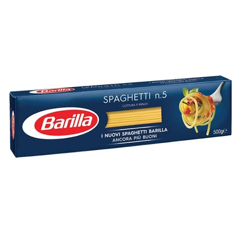 Száraztészta BARILLA spagetti N5. 500g