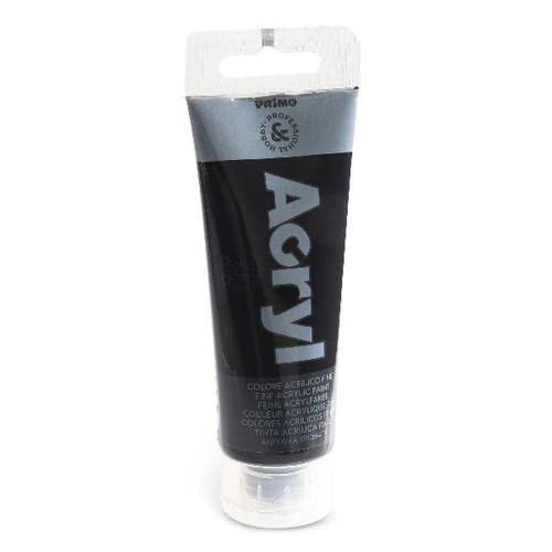 Akrilfesték PRIMO 75 ml fekete