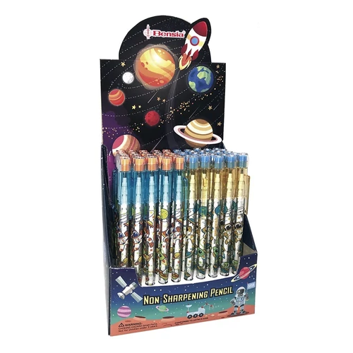 Ceruza tolóbetétes BENSIA kupakdísszel robot