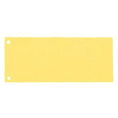 Elválasztócsík ESSELTE 105x240mm karton sárga 100 darabos