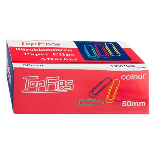 Gemkapocs TOPFIRS M50mm színes 100 darabos