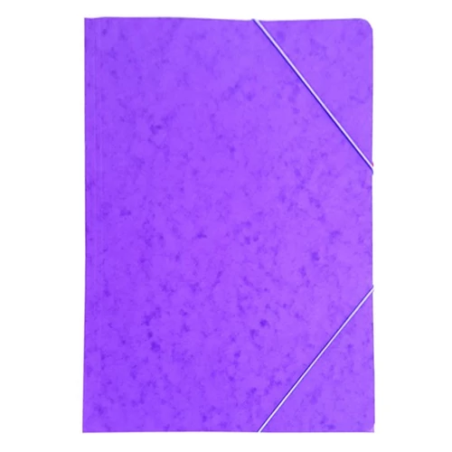 Gumis mappa A/4 prespán lila 345 g