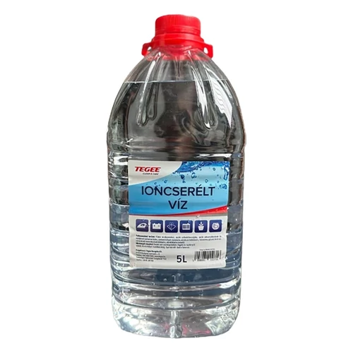 Ioncserélt víz TEGEE 5L