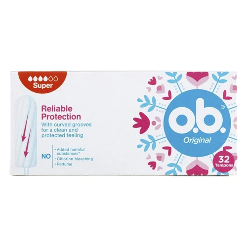 Tampon OB original blossom super 32 db