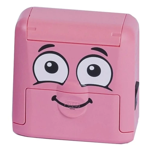 Textilbélyegző MARKY kirakós pink